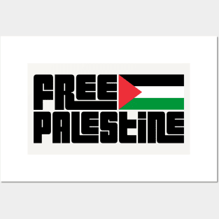 Free Palestine \/\/ Retro Style Design Posters and Art